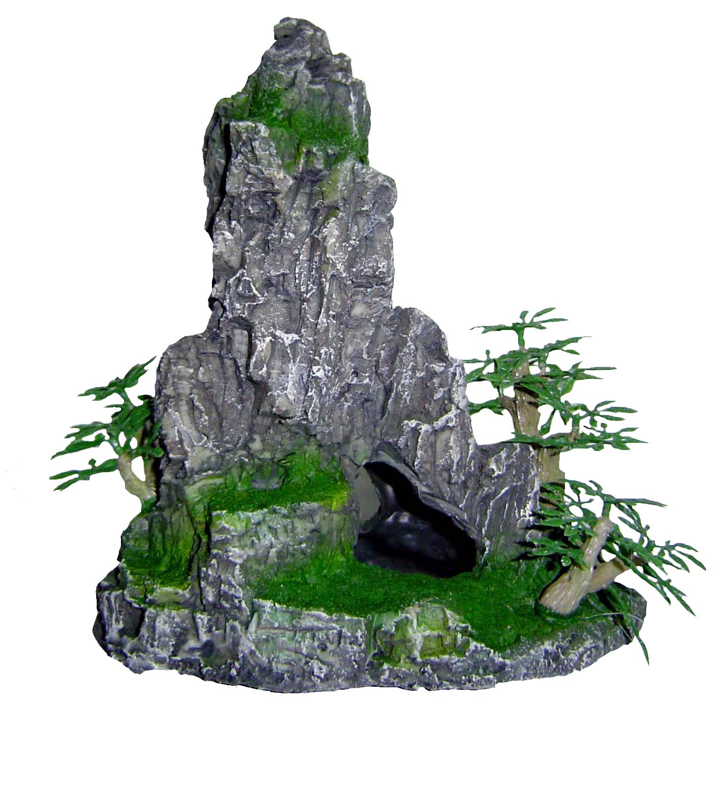 北京朝阳池塘假山大型假山人造雾制作施工