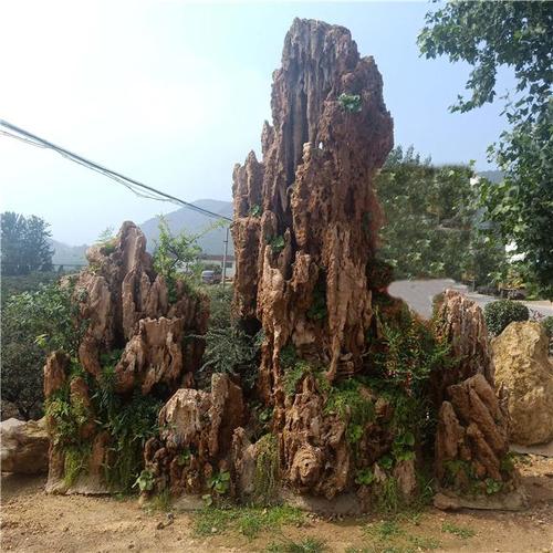 厂家直销上水石假山 庭院景观的免费设计与艺术升华