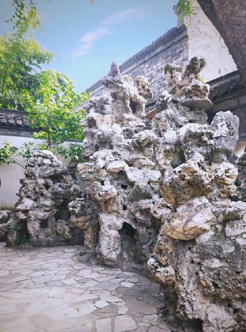 扬州个园四季假山 一园看尽春夏秋冬