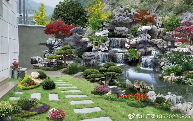 南昌人造塑石假山 水泥千层石假山制作全解析